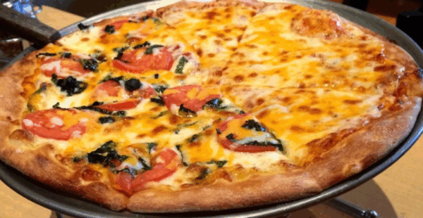 Half and Half Signature Pizza
